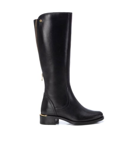 NEGRO Bottes en cuir 162018 (36), 3 à 5 cm, Fermeture éclair, Casuel - Carmela - Modalova