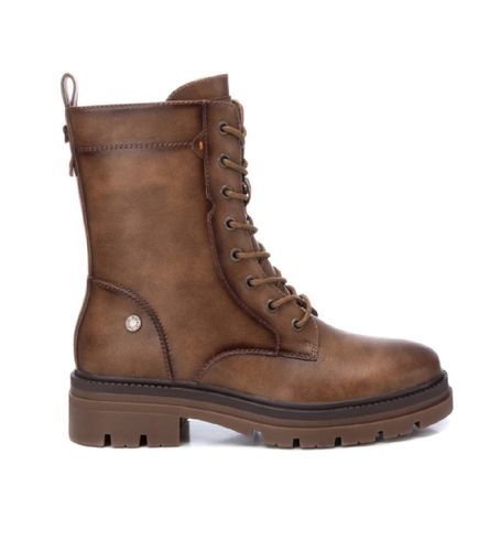 TAUPE Bottines 171977 marron (37), Plat, Lacets, Fermeture éclair, Casuel - Refresh - Modalova