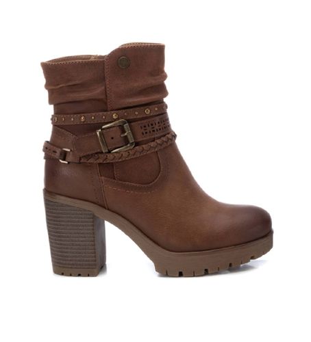 CAMEL Bottines 172249 marron (37), 8 à 10 cm, Fermeture éclair, Casuel - Refresh - Modalova