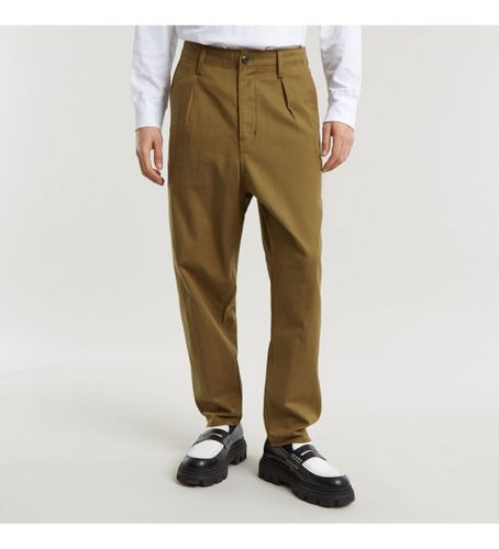 D24543-D731-G773 Pantalon chino plissé Pantalon décontracté marron (34/34), Casuel, Coton - G-Star - Modalova