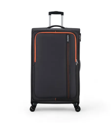 Unisex. 146676-1175 Sea Seeker Grande valise grise (OSFA), Noir, Casuel, Polyester, Big - American Tourister - Modalova