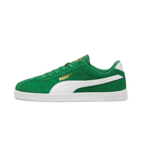 Unisex. 39744402 Baskets en cuir Club II vertes (41), Plat, Lacets, Casuel - Puma - Modalova