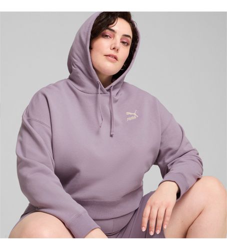 Better Classics Sweat-shirt court lilas (XS), Casuel, Sport, Violet, Coton, Multisport, Durable - Puma - Modalova