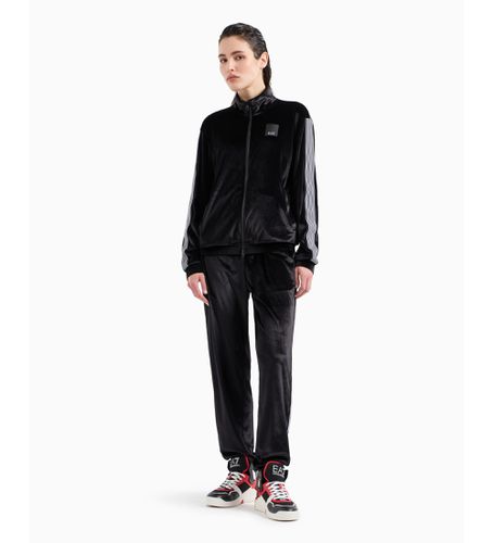 DTV64_TJZDZ Tracksuit athlétique en velours, tissu technique (L), Casuel, Sport, Multisport, Polyester, Manche longue - EA7 - Modalova