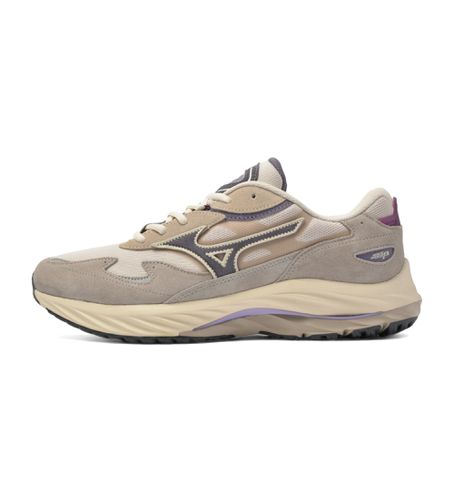 D1GA3309 Baskets en cuir Wave Rider Beta (40), Plat, Lacets, Casuel - Mizuno - Modalova