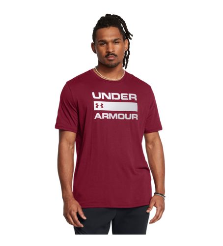 T-Shirt UA Team Issue Wordmark marron (L), Casuel, Sport, Grenat, Coton, Multisport, Manche courte - Under Armour - Modalova