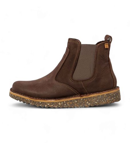 Bottines en cuir N5632 Felsen marron (36), Plat, 1 à 3 cm, Aucun, Casuel - El Naturalista - Modalova