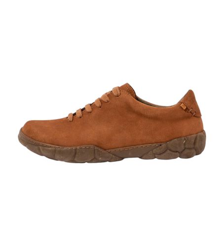 ND005_023 Trainers N5616 Turtle brown (40), Cuir, Marron, Plat, Lacets, Casuel - El Naturalista - Modalova