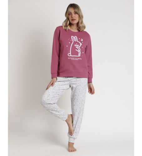 Pyjama à manches longues Bunnies On The Moon (S), Homewear, Coton, Manche longue - Admas - Modalova