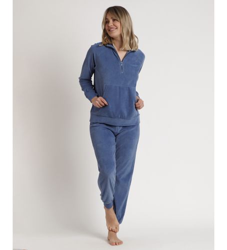 Pyjama Manches longues Fermeture éclair Velours côtelé Home (M), Homewear, Coton, Manche longue - Admas - Modalova