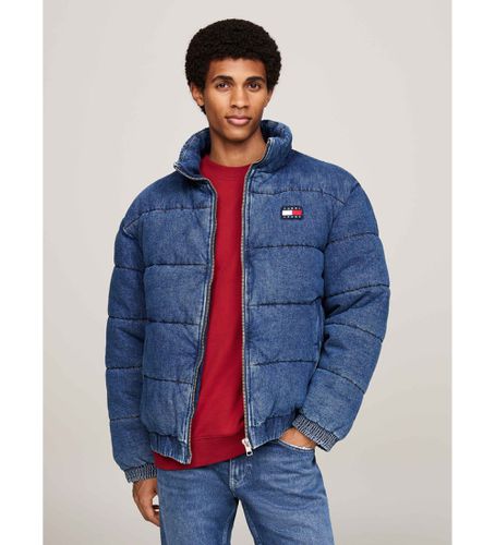 DM0DM20438 Veste polaire en denim (L), Casuel, Le coton biologique, Durable - Tommy Jeans - Modalova