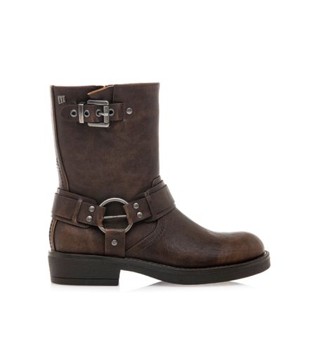 Bottines Brunei Marron (36), Plat, Fermeture éclair, Casuel - MTNG - Modalova