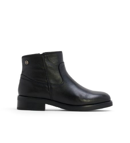 Bottines en cuir avec fermeture éclair Eines (36), Noir, 3 à 5 cm, Casuel - Porronet - Modalova