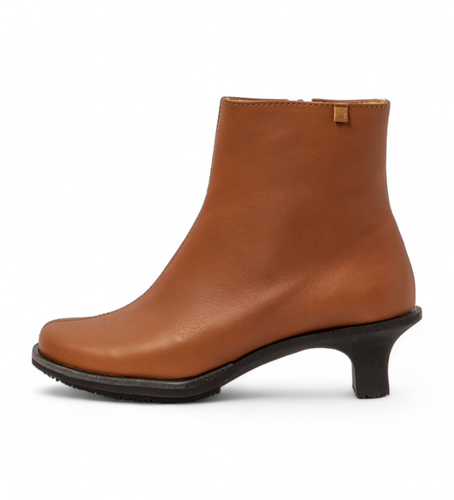 Bottines en cuir N5994 Igusa marron (37), 3 à 5 cm, Fermeture éclair, Casuel - El Naturalista - Modalova