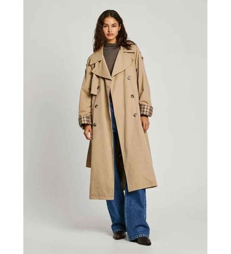 PL402446 Trench Bianca (XS), Casuel, Polyester - Pepe Jeans - Modalova