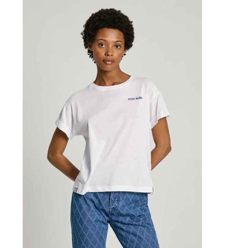 PL505882 T-shirt Emilia (XS), Casuel, Manche courte, Le coton biologique, Durable - Pepe Jeans - Modalova