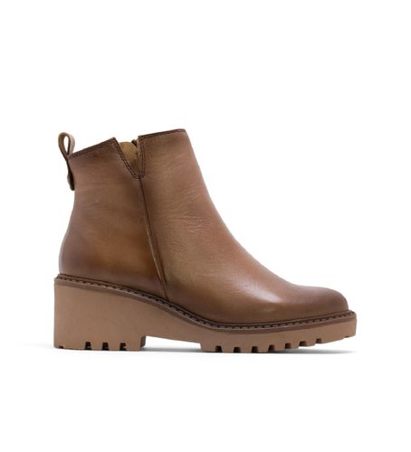 Bottines en cuir avec semelle compensée et fermeture éclair Letha (38), 5 à 8 cm, Casuel - Porronet - Modalova