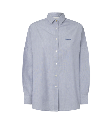 PL304955 Chemise Paulas bleue (XS), Casuel, Coton, Manche longue - Pepe Jeans - Modalova