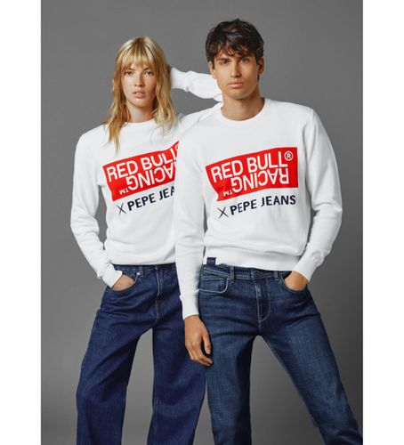 Bull Racing x Pepe Jeans unisex. RU700002 Pull en maille à col rond (M), Casuel, Coton - Red Bull Racing x Pepe Jeans - Modalova