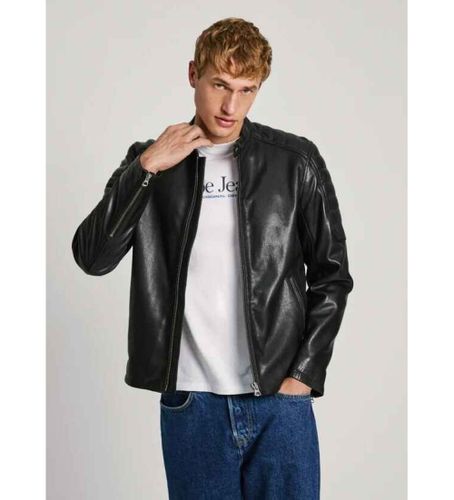 PM403014 Veste de motard en cuir Travis (S), Casuel - Pepe Jeans - Modalova