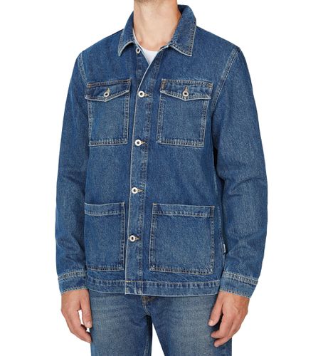 PM403003HW5 Veste de travail bleue (S), Casuel, Coton, Denim, Durable - Pepe Jeans - Modalova