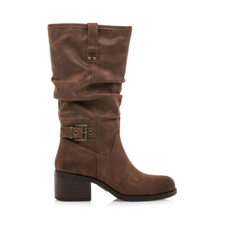 Bottes Persea H Marron (36), Tissu, 5 à 8 cm, Fermeture éclair, Casuel - MTNG - Modalova