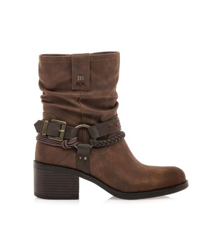 Bottines Persea H Marron (36), Tissu, 5 à 8 cm, Fermeture éclair, Casuel - Mustang - Modalova