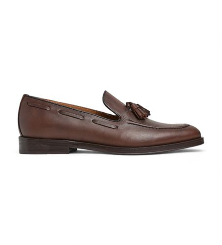 HMS21429 Mocassins en cuir à glands Burton marron (41), Plat, Aucun, Casuel, Fête, Classique - Hackett London - Modalova