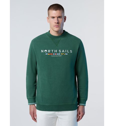 Sweatshirt avec broderie du drapeau (XS), Casuel, Sport, Multisport, Le coton biologique, Durable - North Sails - Modalova