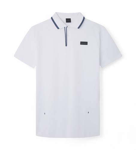 HM563336 Polo Hs Tech (S), Casuel, Coton, Manche courte - Hackett London - Modalova