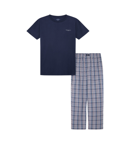 HMU20049 Pyjama Nathan (M), Homewear, Coton, Manche courte - Hackett London - Modalova