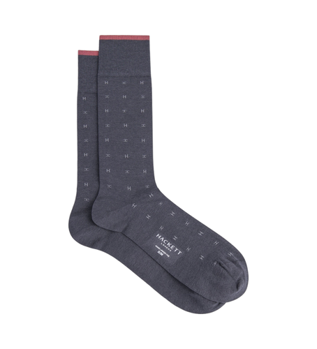 HMU30094 Chaussettes Imprimé (M-L), Homewear, Coton - Hackett London - Modalova