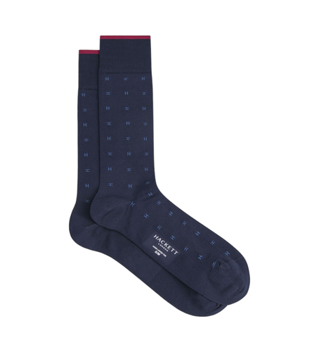 HMU30094 Chaussettes Impression (M-L), Homewear, Coton - Hackett London - Modalova