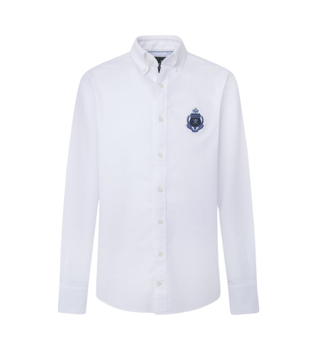 HM3010077 Chemise Oxford Heritage (XS), Casuel, Coton, Manche longue - Hackett London - Modalova