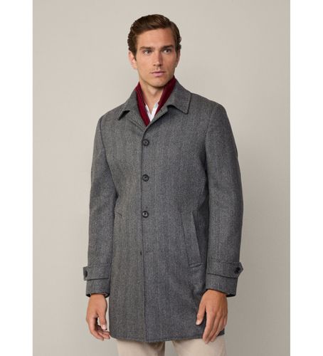 HM403240 Manteau Cash Hbone (38/32), Casuel, Laine - Hackett London - Modalova