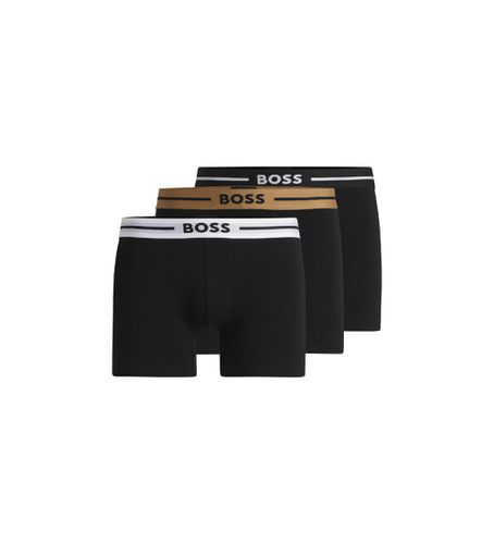 Lot de 3 boxers en coton stretch avec logo sur la ceinture (S), Homewear - BOSS - Modalova