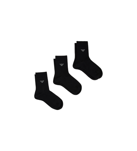 F254 Lot de 3 chaussettes décontractées (OSFA), Homewear, Coton - Emporio Armani - Modalova