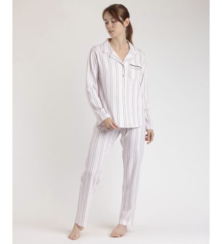 Pyjama ouvert à manches longues Magic Time clair (S), Homewear, Coton, Manche longue - Admas - Modalova