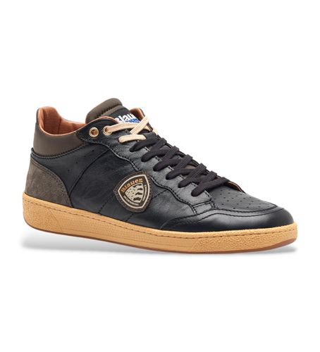 F4MURRAY10 Murray10 Leather Sneakers (41), Cuir, Plat, Lacets, Casuel - Blauer - Modalova