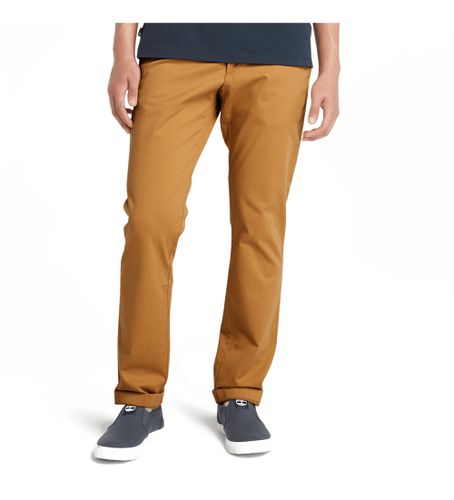 TB0A2BYYEH21 Pantalon chino en twill extensible marron (30/32), Casuel, Le coton biologique, Durable - Timberland - Modalova