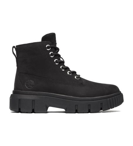 TB0A5RNG0011 Bottes mi-mollet en cuir à lacets Champ (37 W), Plat, Casuel - Timberland - Modalova