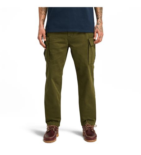 TB0A5TVY3021 Pantalon cargo Brookline en sergé (30/32), Casuel, Le coton biologique, Durable - Timberland - Modalova