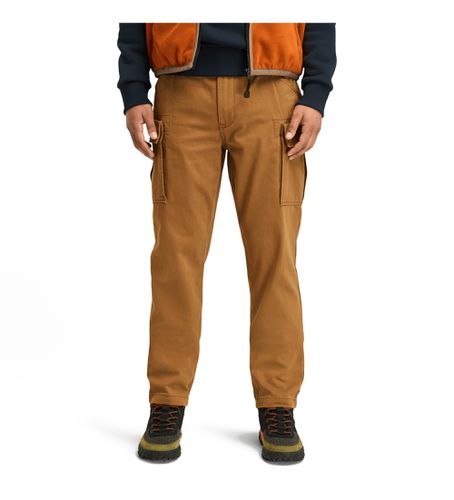 TB0A5TVYEH21 Pantalon cargo Brookline en sergé (28/32), Marron, Casuel, Le coton biologique, Durable - Timberland - Modalova