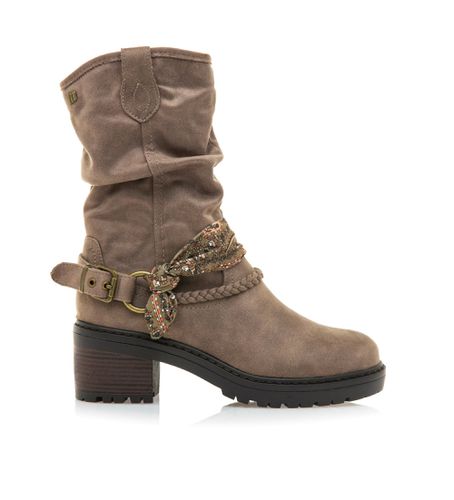 Casual Boots Doris (36), Tissu, 5 à 8 cm, Fermeture éclair, Casuel - Mustang - Modalova