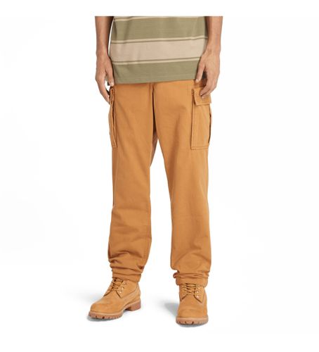 TB0A5TVYP471 Pantalon cargo Brookline en sergé (28/32), Marron, Casuel, Le coton biologique, Durable - Timberland - Modalova