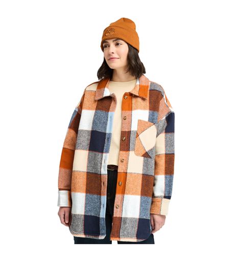 TB0A5ZM7EHG1 Surchemise en flanelle épaisse multicolore (XS), Casuel, Manche longue, Le coton biologique, Durable - Timberland - Modalova