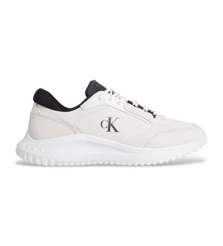 YM0YM01145 Sneakers en cuir Eva Runner Low (42), Plat, Lacets, Casuel - Calvin Klein Jeans - Modalova