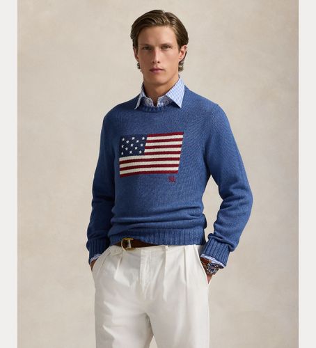 Pull iconique avec drapeau (S), Casuel, Coton, Manche longue - Polo Ralph Lauren - Modalova