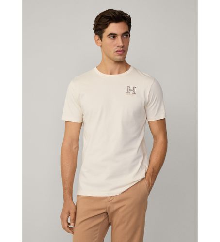 HM500858 T-shirt H cassé (S), Casuel, Coton, Manche courte - Hackett London - Modalova