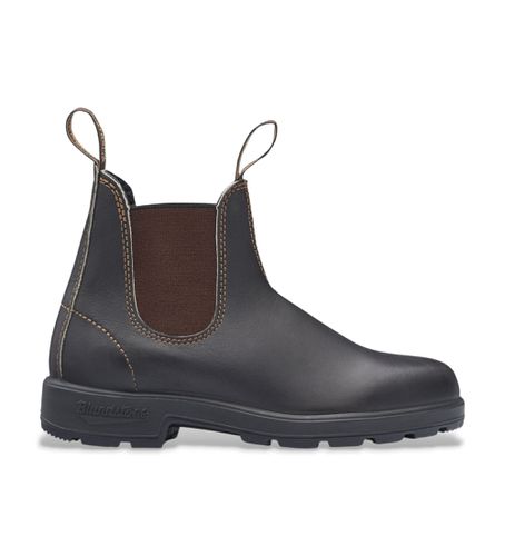 Unisex. 500 Bottines en cuir 500 marron (37), Plat, 1 à 3 cm, Aucun, Casuel - Blundstone - Modalova